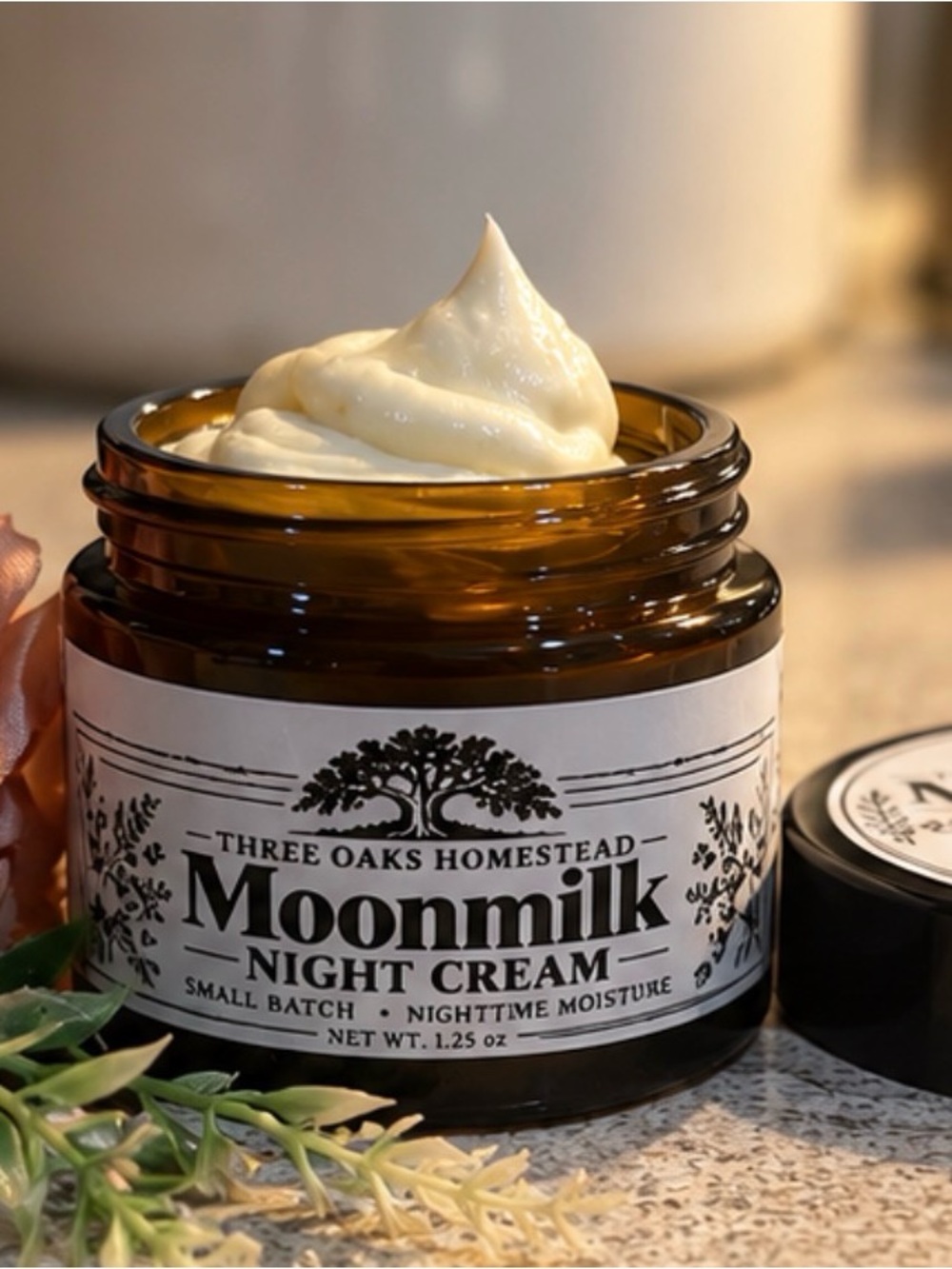 Three Oaks Homestead Moonmilk Night Cream